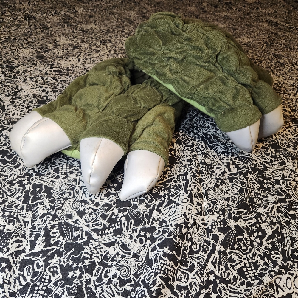 Monster Slippers / Godzilla slippers - large adult
